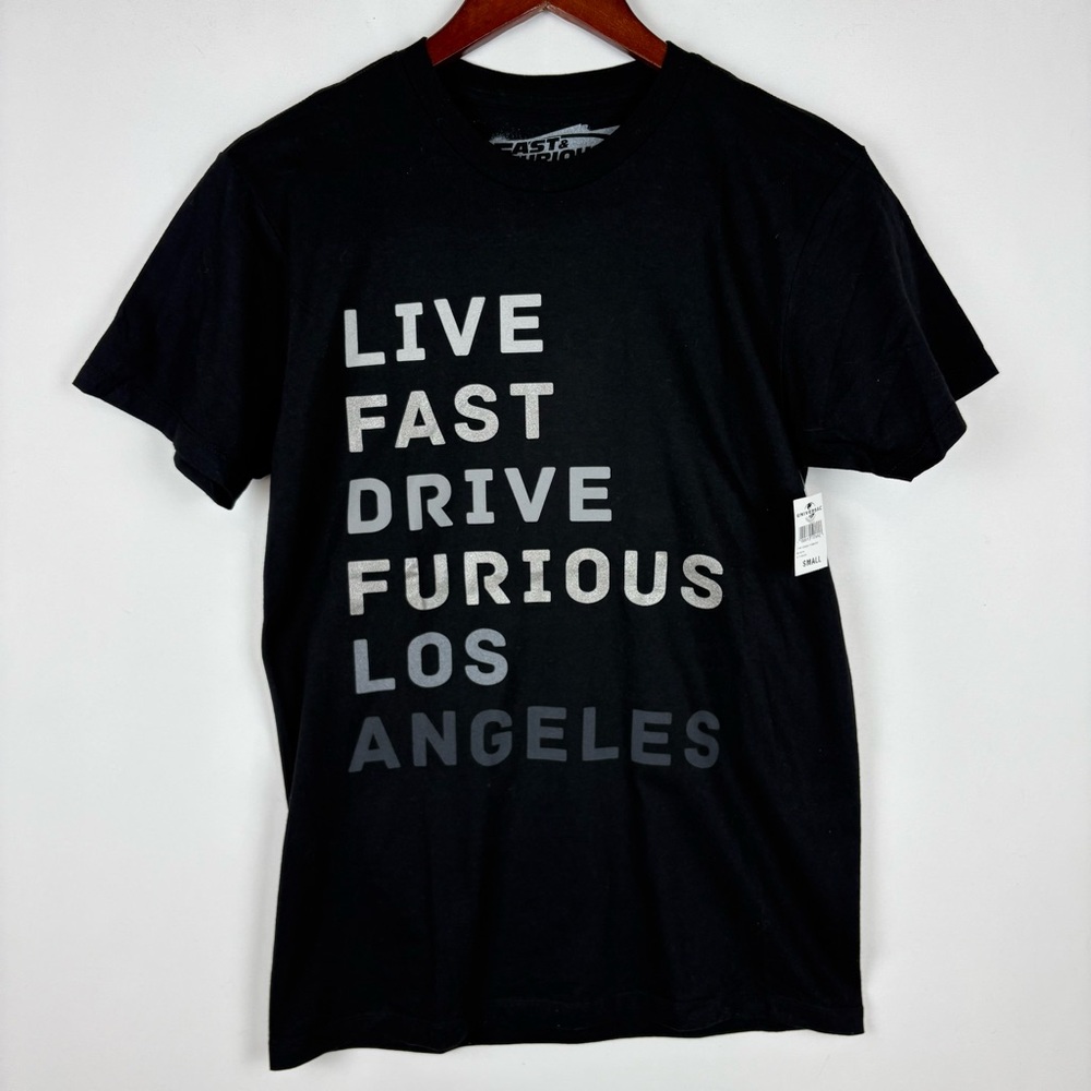 NWT‎ Universal Studios Fast & Furious Supercharged Graphic T-Shirt